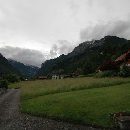 Pristine Home In A Charming Village Large Grassy Sunbathing Area View Of The M Nch And Jungfrau Wilderswil Bagian luar foto