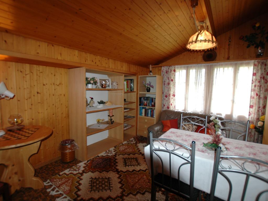 Pristine Home In A Charming Village Large Grassy Sunbathing Area View Of The M Nch And Jungfrau Wilderswil Bagian luar foto